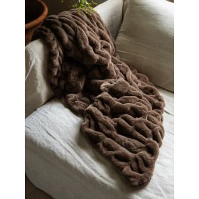The Dreamer Blanket | For Stress & Anxiety | air conditioning quilt  Sofa Blankets Small Blankets Lunch Blankets Cozy And Warm Blanket Lightweigh (Color: Coffee)
